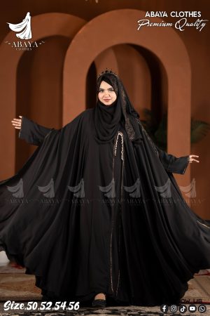 Noorjahan Abaya Black Colour