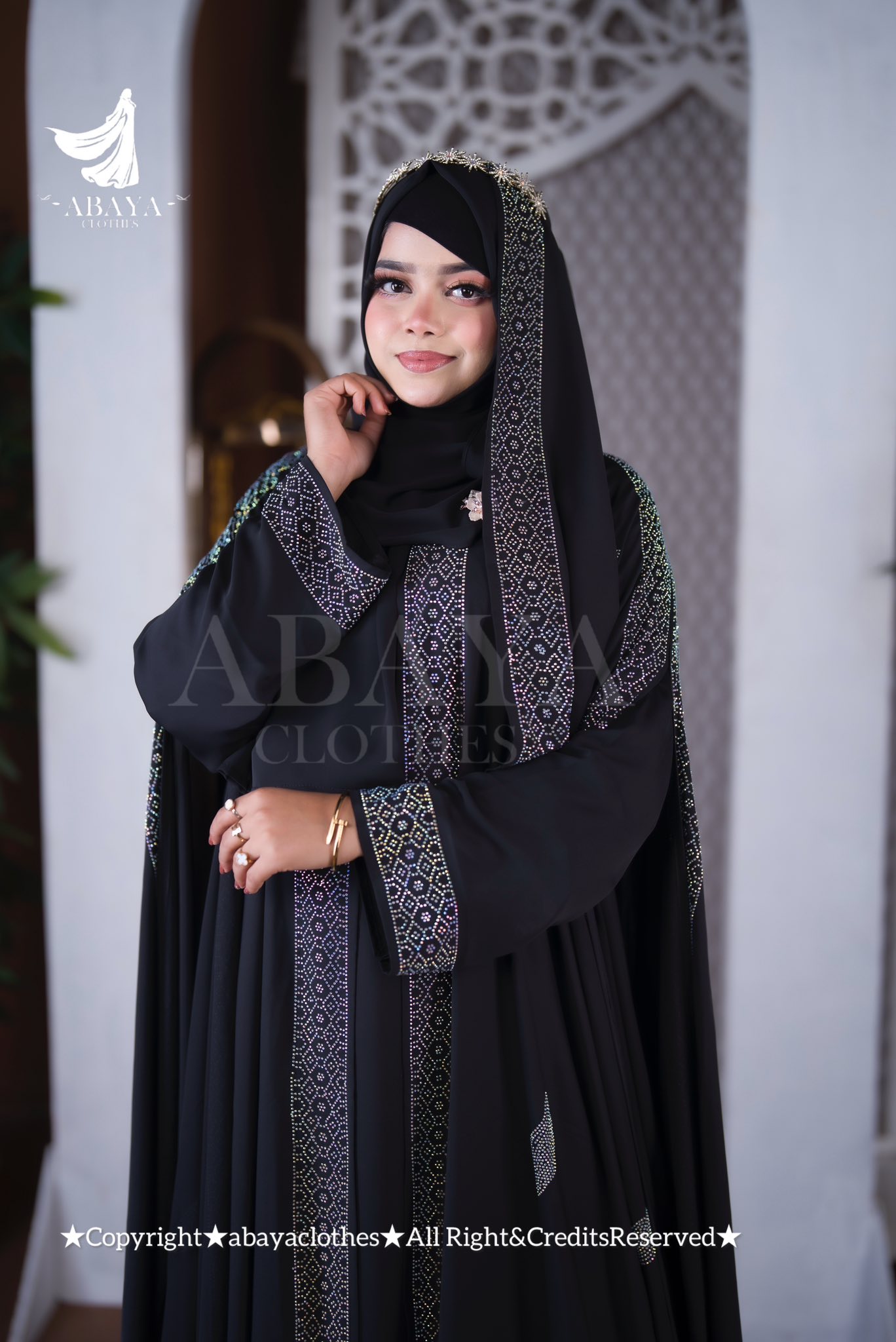Moyuri Abaya Black - Image 3
