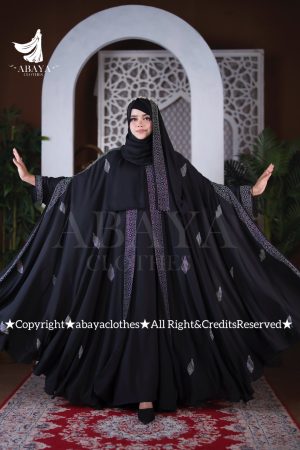 Moyuri Abaya Black