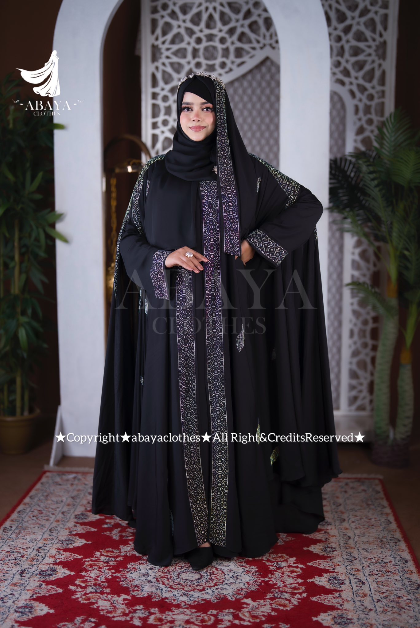 Moyuri Abaya Black - Image 4