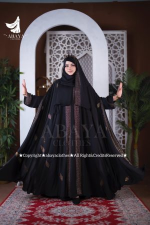 Moyuri Abaya Black