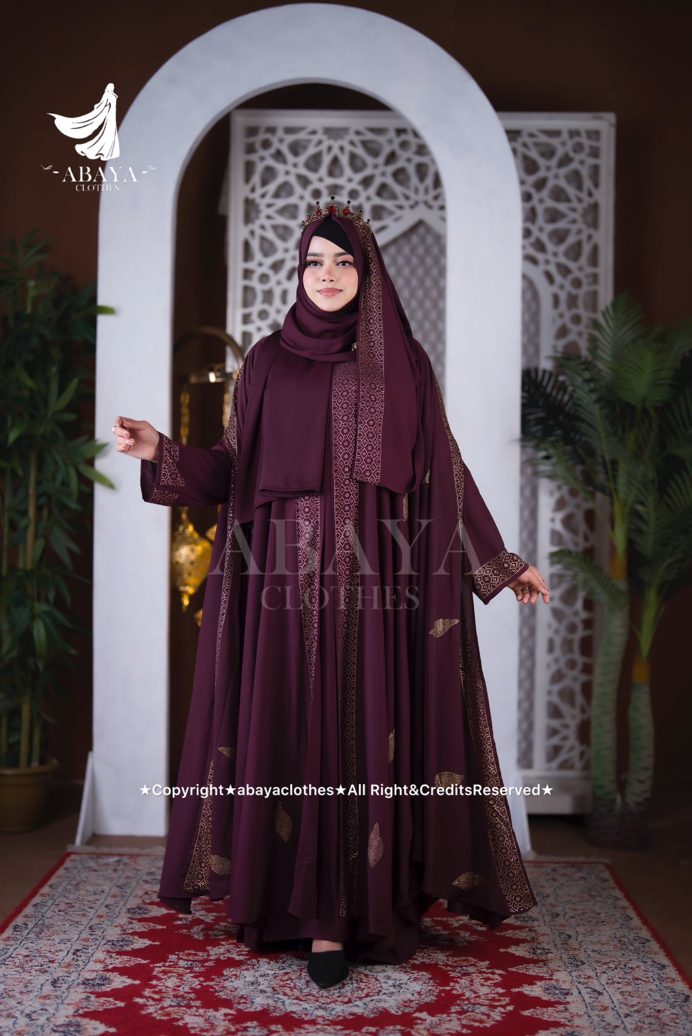 Moyuri Abaya Kolija Colour - Image 5