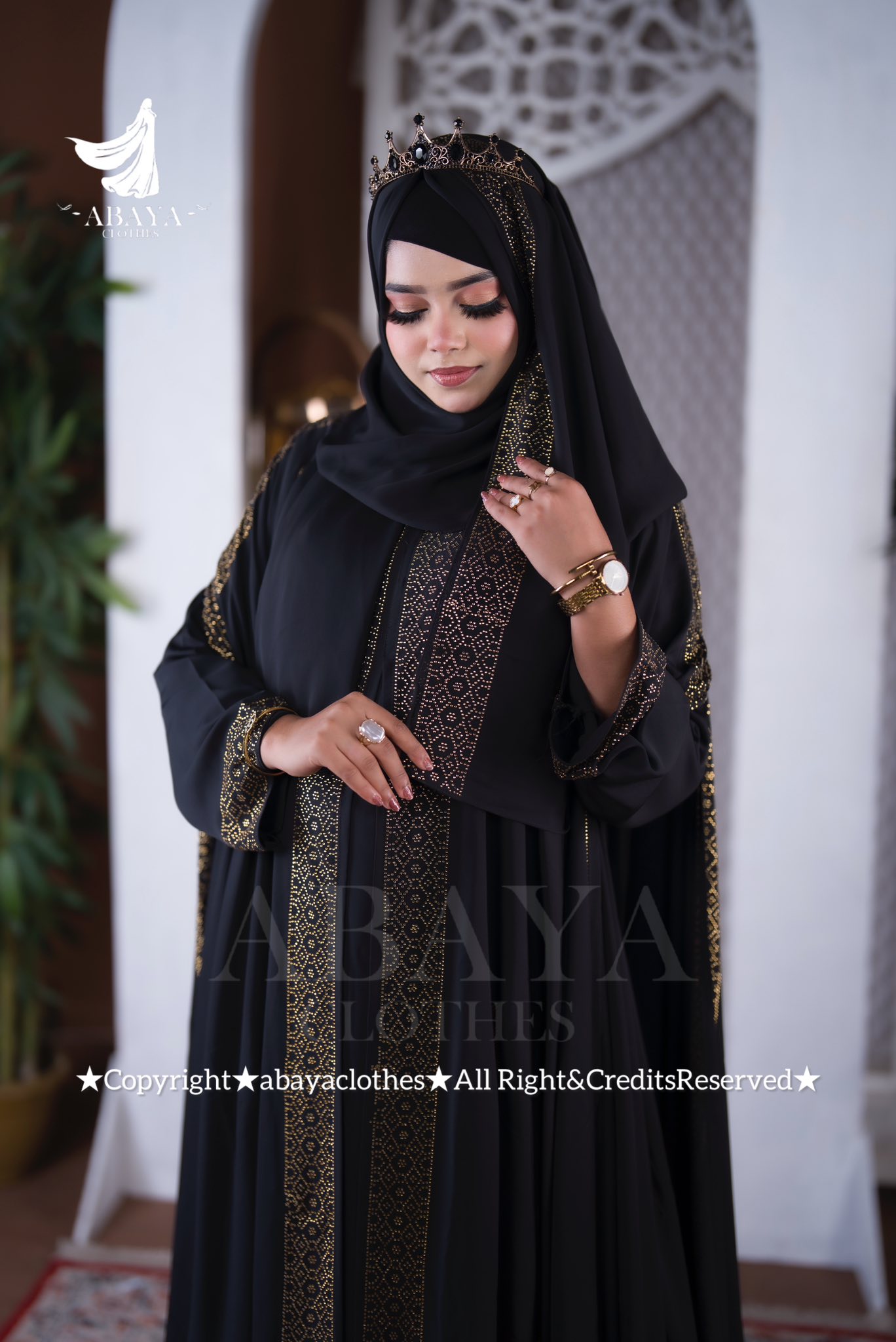 Moyuri Abaya Black - Image 3