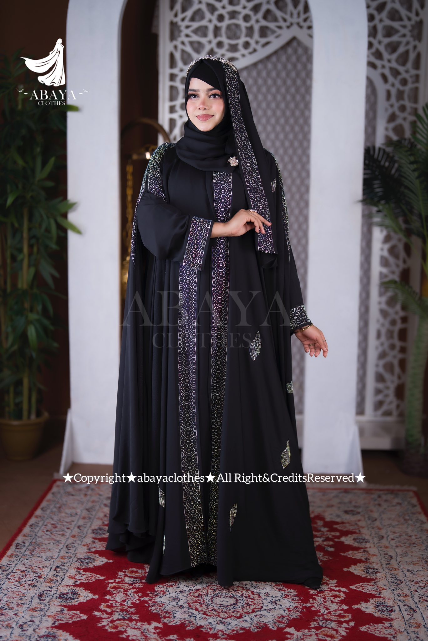 Moyuri Abaya Black - Image 5