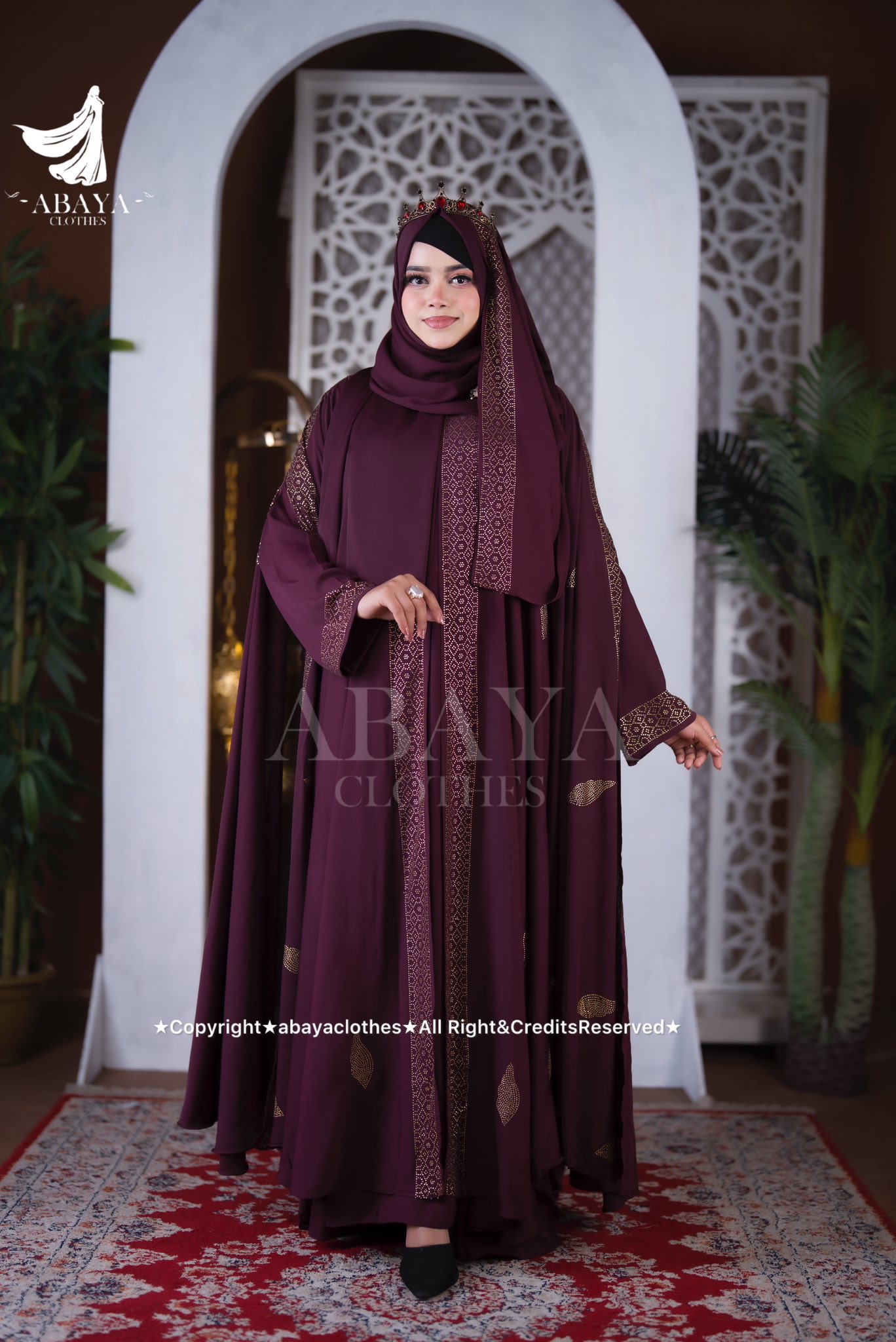 Moyuri Abaya Kolija Colour - Image 2