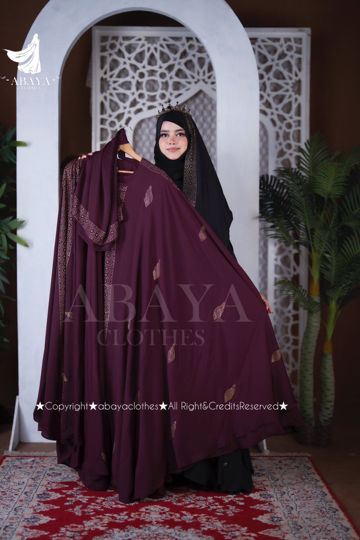 Moyuri Abaya Kolija Colour - Image 3