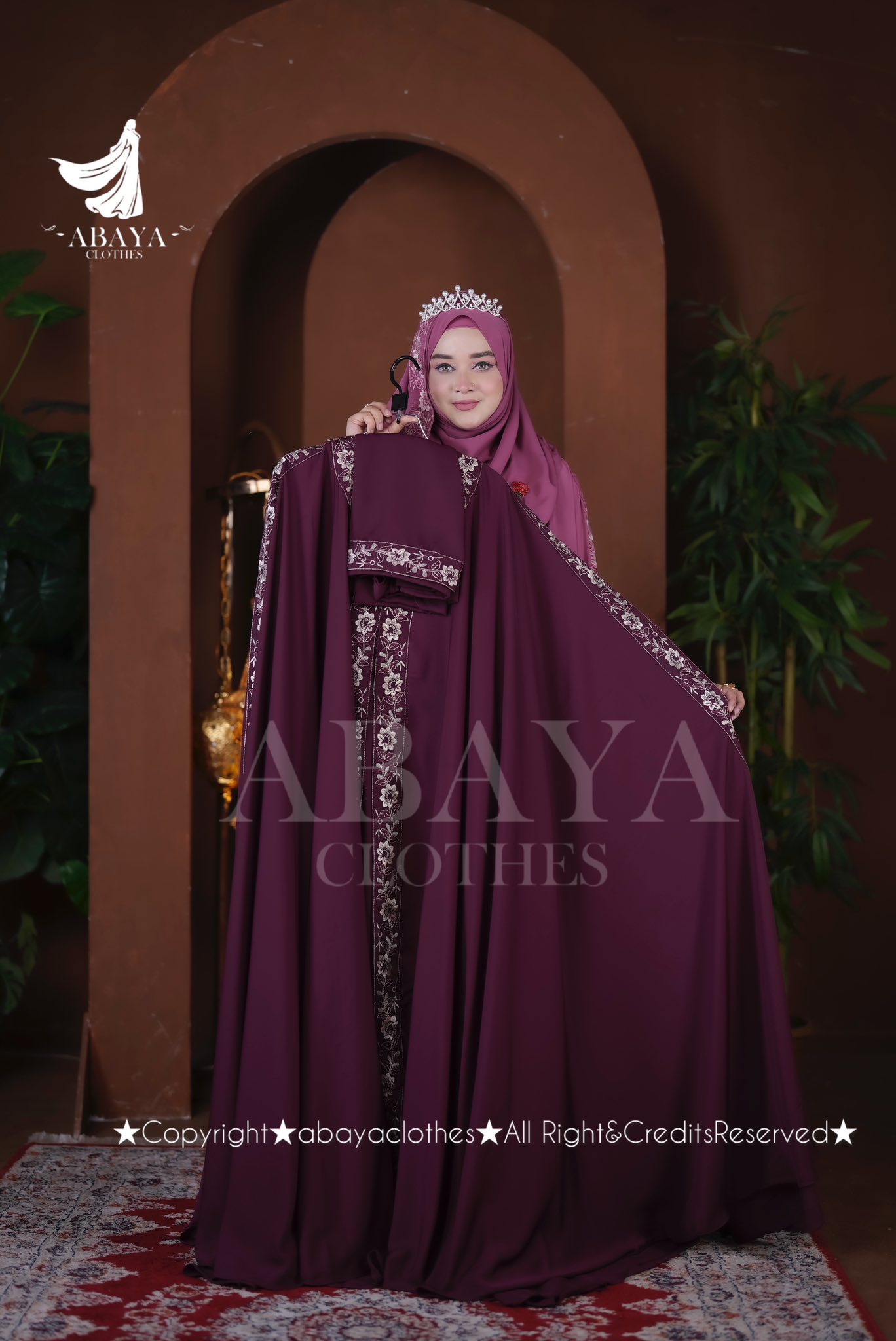 Nakshi Abaya ( Kolija Colour ) - Image 6