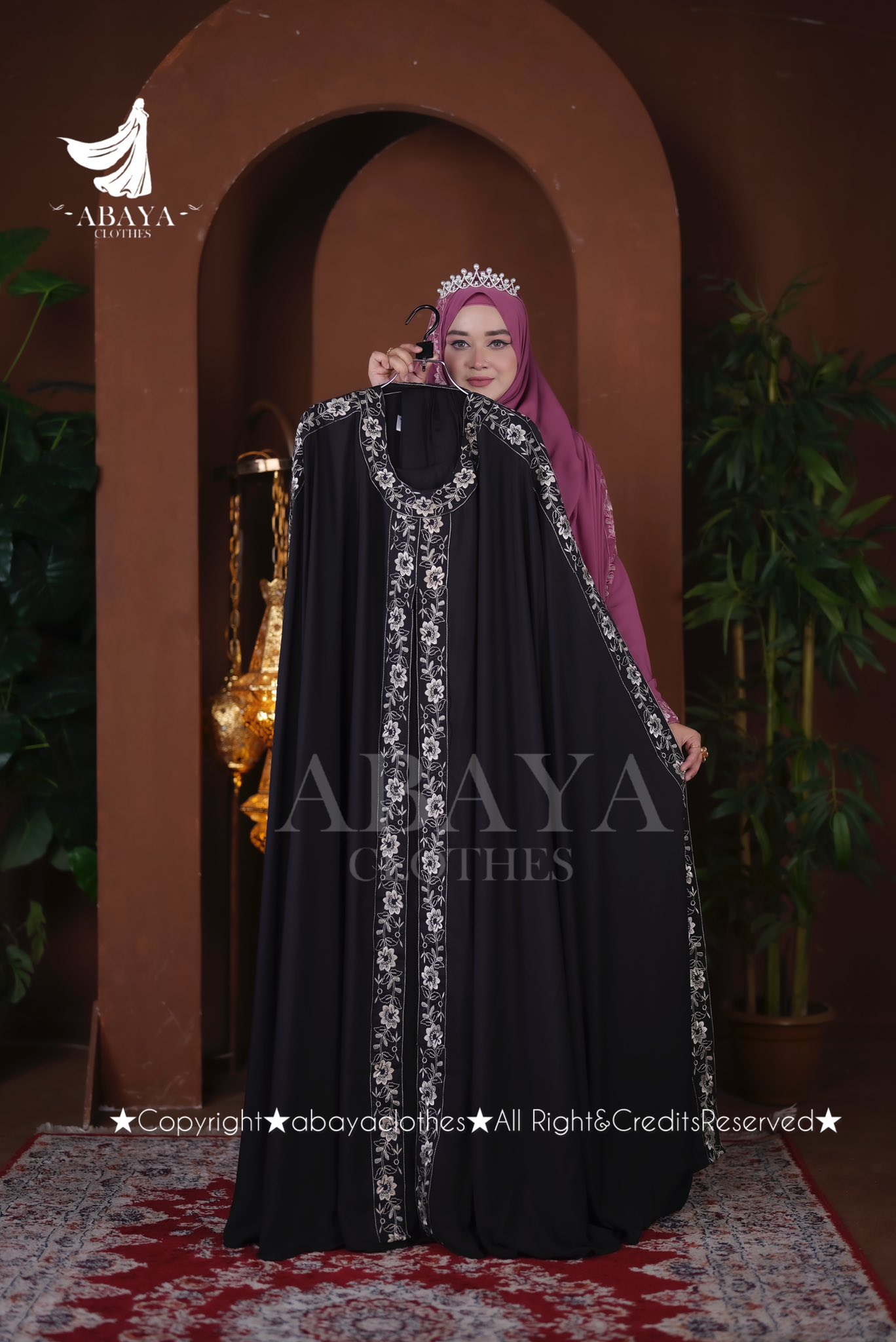 Nakshi Abaya ( Black Colour ) - Image 6