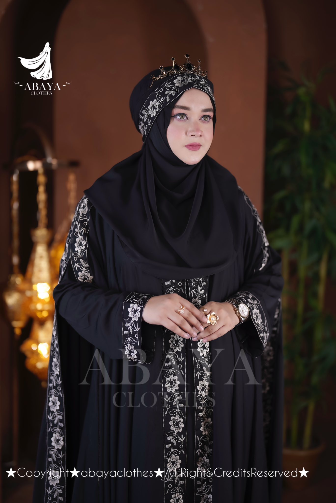 Nakshi Abaya ( Black Colour ) - Image 5