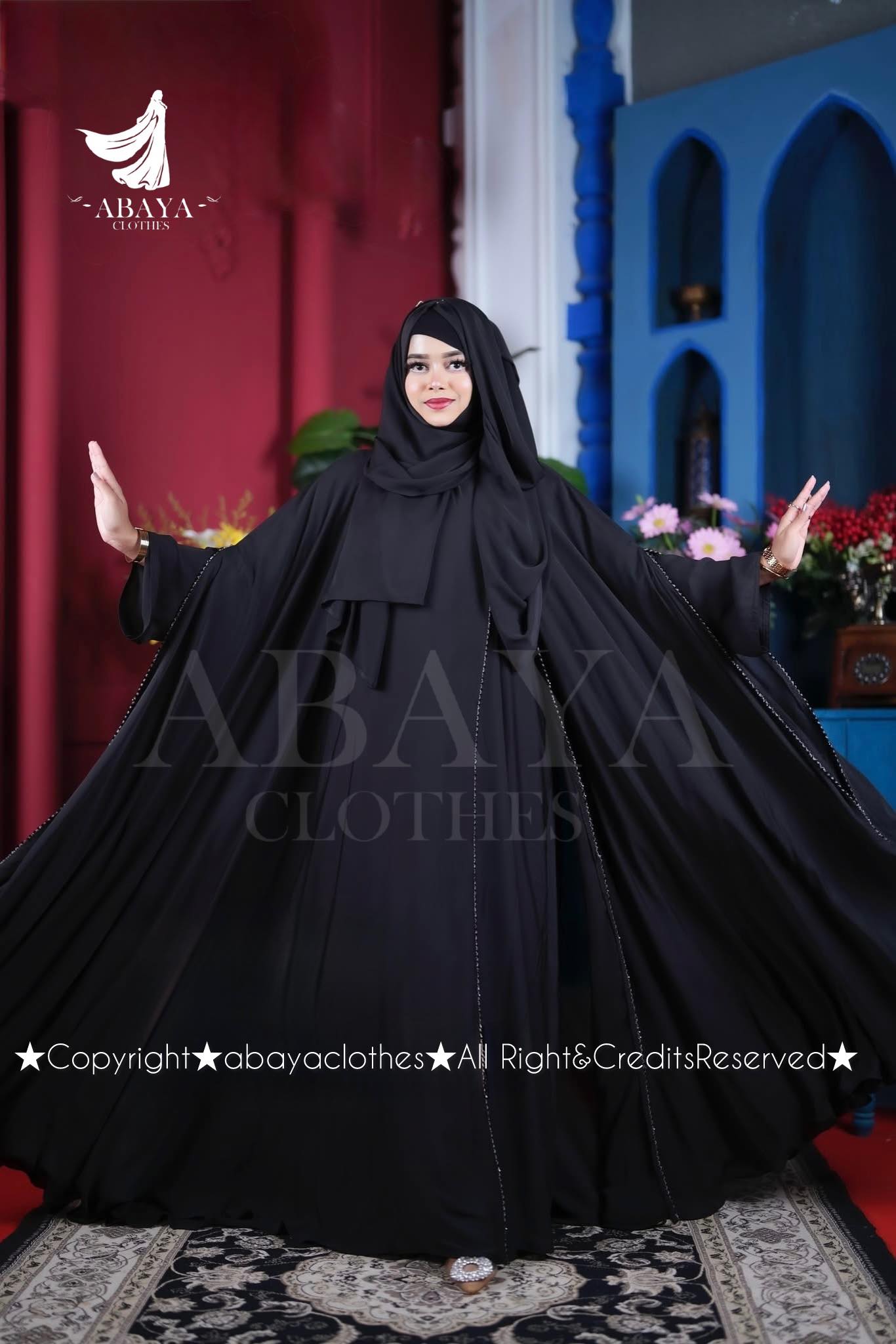 Eti Abaya Black Colour