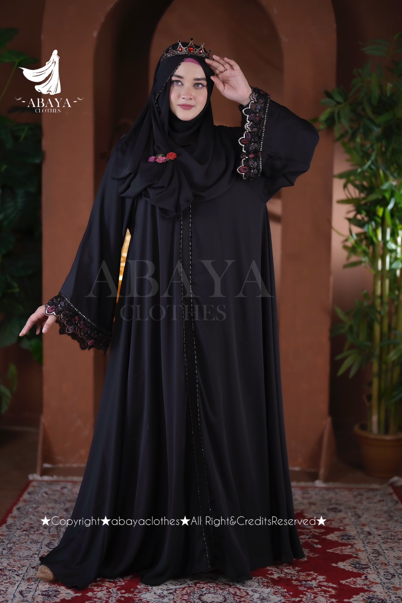 Mahira Abaya ( Black Colour )