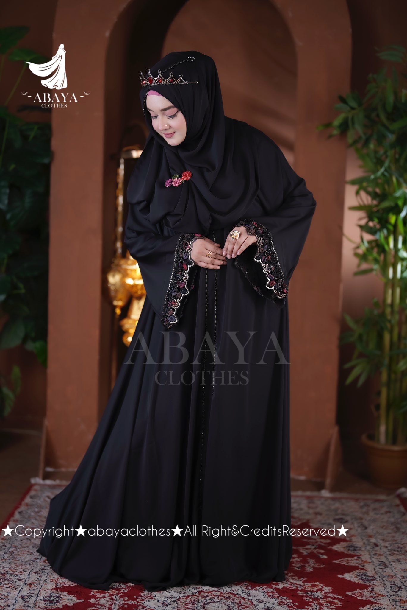 Mahira Abaya ( Black Colour ) - Image 4