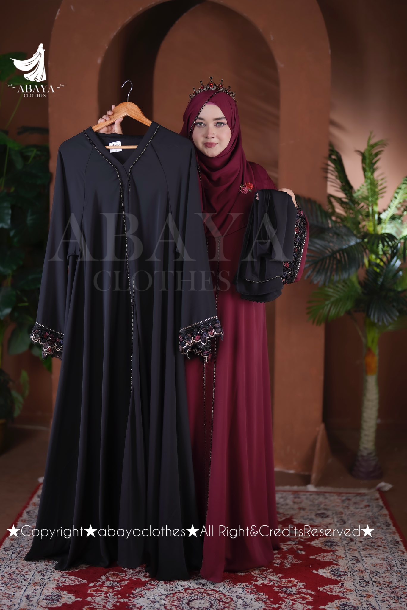 Mahira Abaya ( Black Colour ) - Image 5