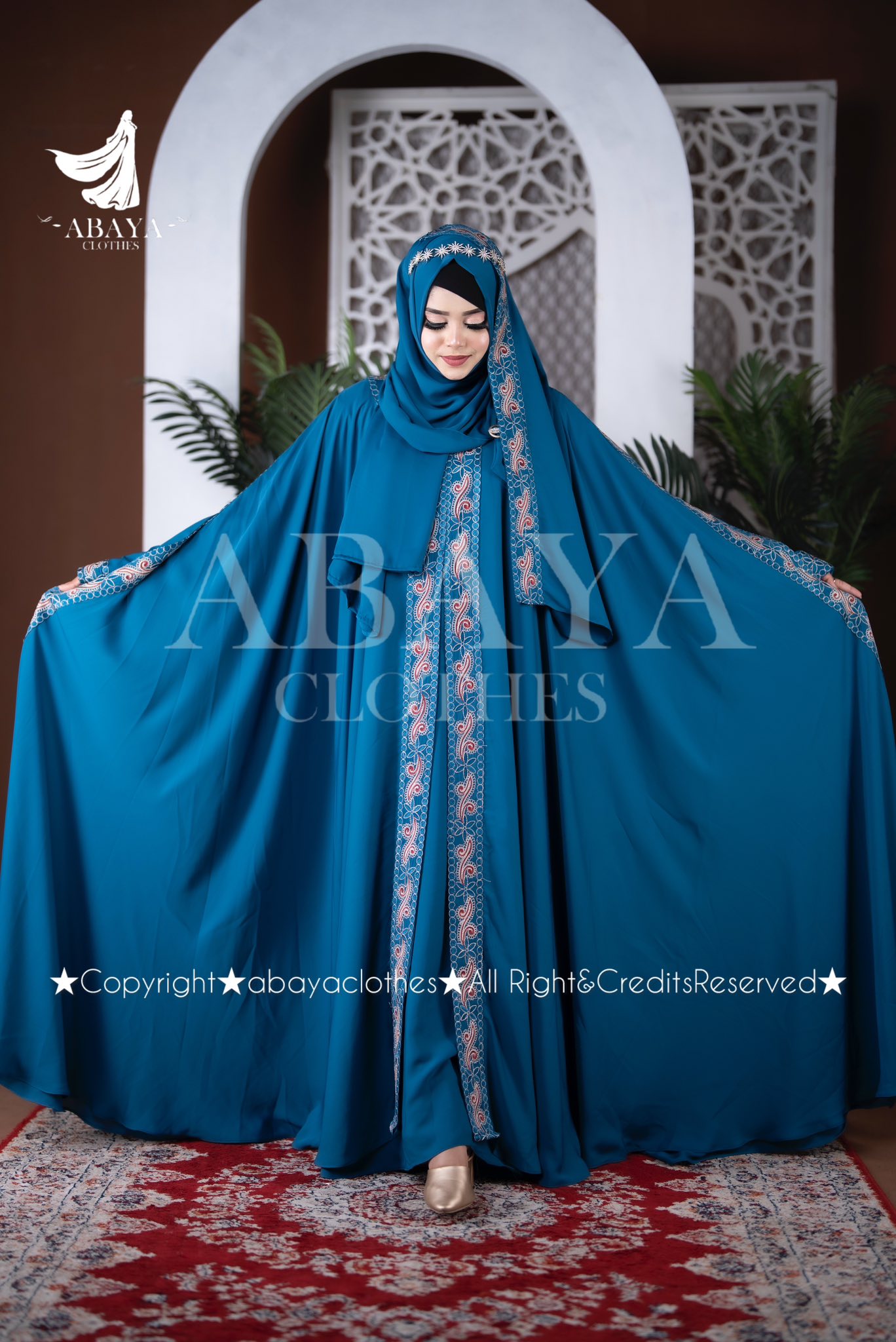 Queen Abaya Tore Colour - Image 3