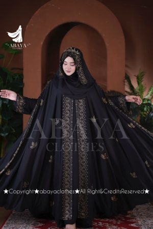 Rajkumari Abaya Black