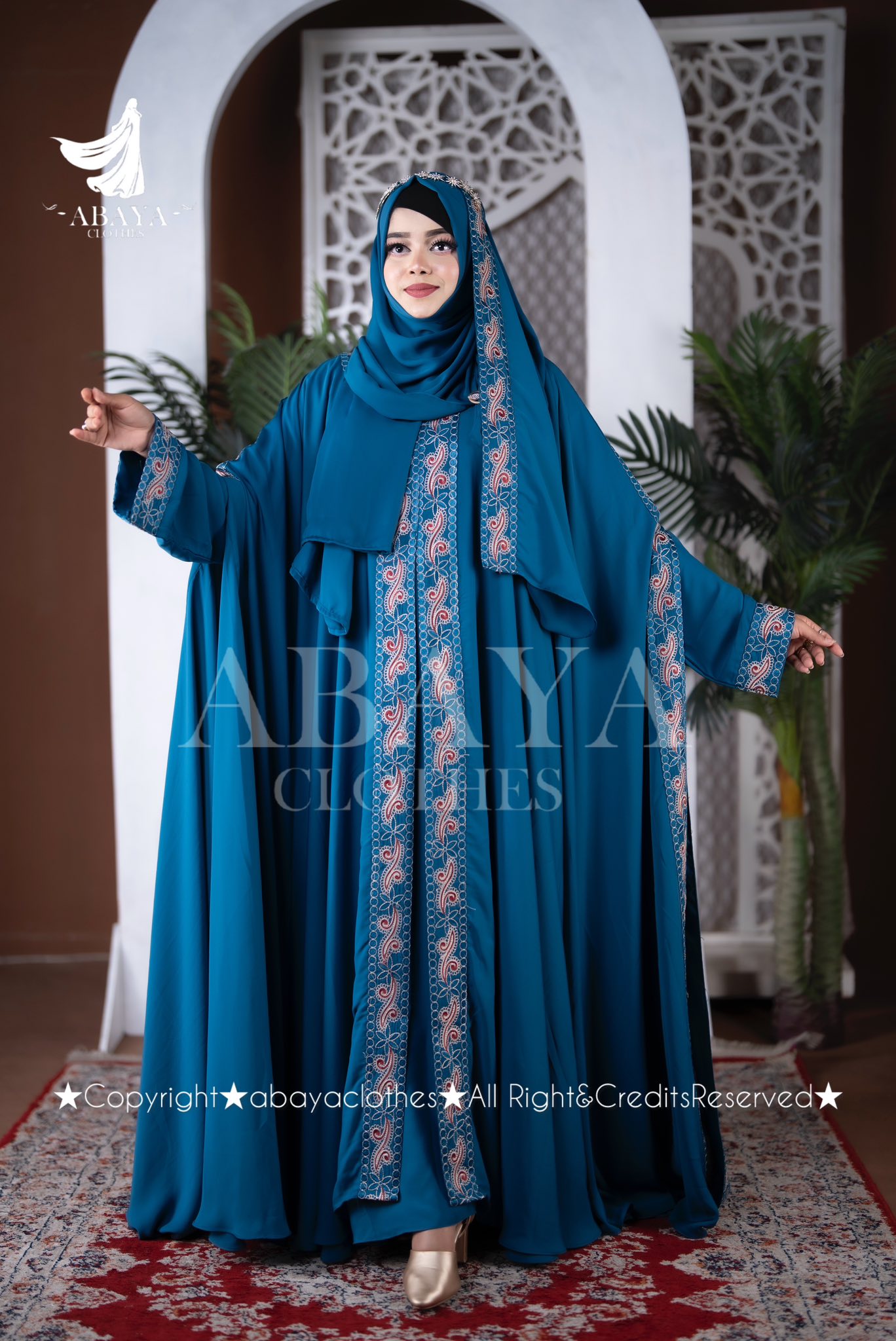 Queen Abaya Tore Colour - Image 2