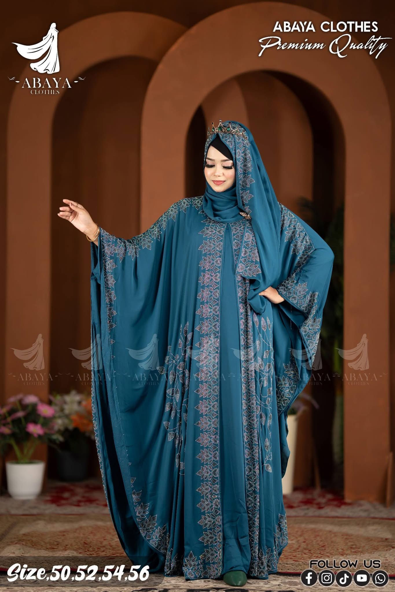 Poddoza Ston abaya - Image 4