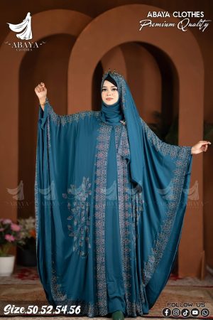 Poddoza Ston abaya Tore Colour